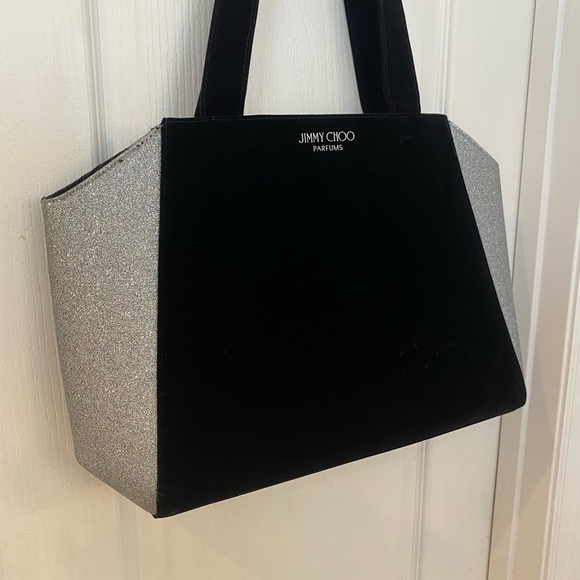 Jimmy Choo Parfums Velour Large Shopping Bag - Picture 3 of 8